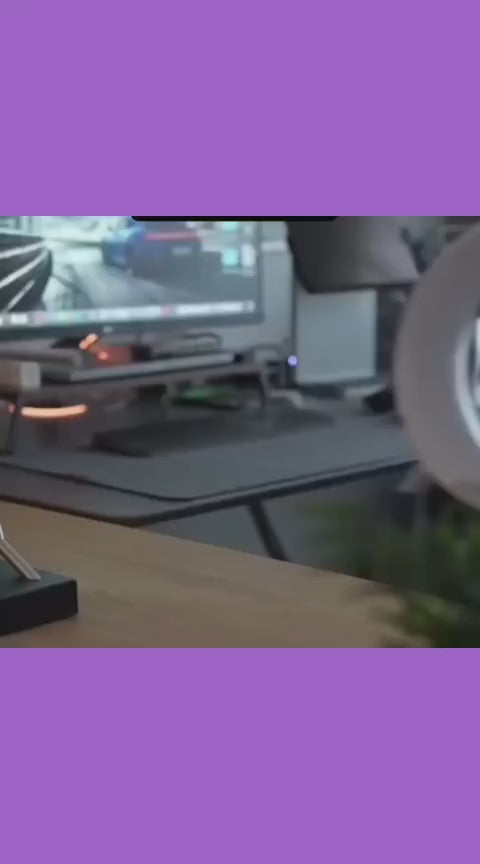 G-Shape LED Wireless Charging Speaker Lamp